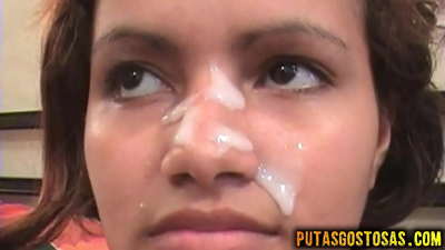 Анальді секстен кейін Тинка бетіне кончают жасайды